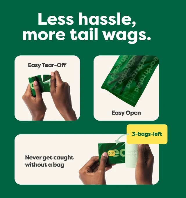 Alt view image 5 of 6 - Earth Rated Dog Poop Bags on Refill Rolls, 270 Bags, Unscented