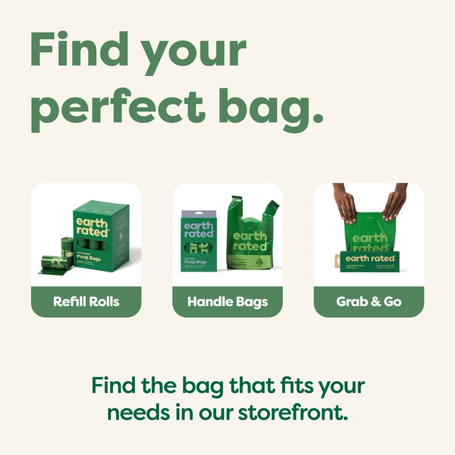 Alt view image 2 of 6 - Earth Rated Dog Poop Bags on Refill Rolls, 270 Bags, Unscented