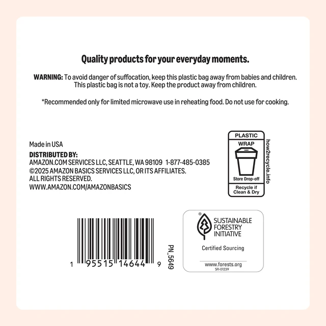 Alt view image 2 of 5 - Amazon Basics 9" Uncoated White Paper Plates, 200 Count, 2 Pack