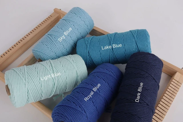 Alt view image 4 of 7 - NOANTA Natural Macrame Cord 2mm x 220 Yards, Cotton Rope Yarn