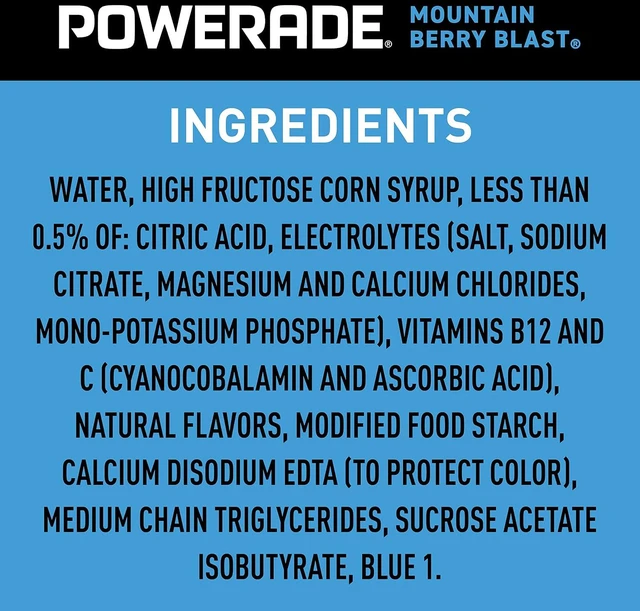 Alt view image 3 of 6 - POWERADE Mountain Berry Blast 20fl oz 8 Pack
