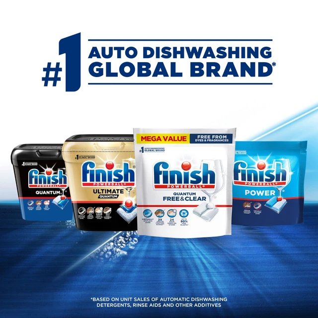 Alt view image 2 of 7 - Finish Free & Clear Dishwasher Pods, Dye & Fragrance Free Detergent, 84 ct.