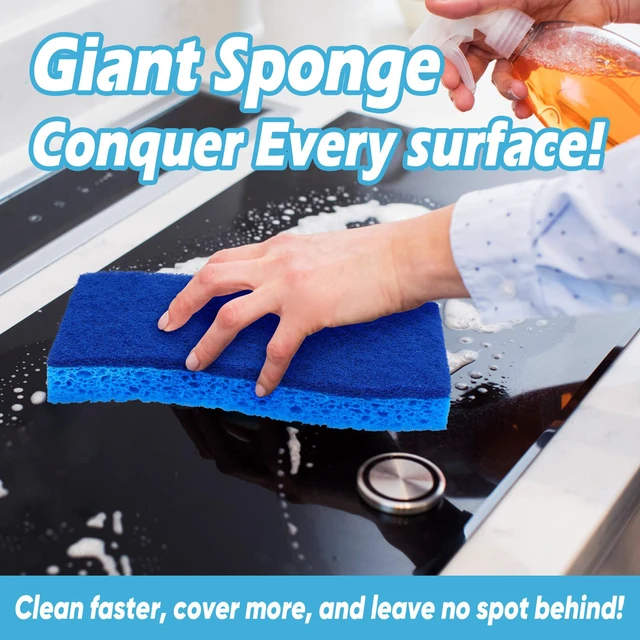 Alt view image 2 of 6 - AIDEA XL Sponges Kitchen 6Count, Non-Scratch Scrub Sponges for Dishes