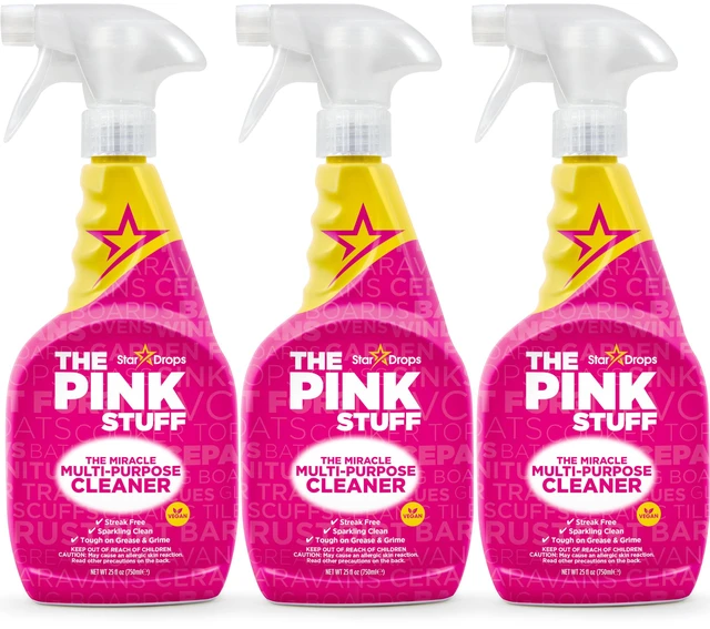 Main image of Stardrops The Pink Stuff Miracle Multi-Purpose Cleaner Spray, 25 Fl Oz 3Pk
