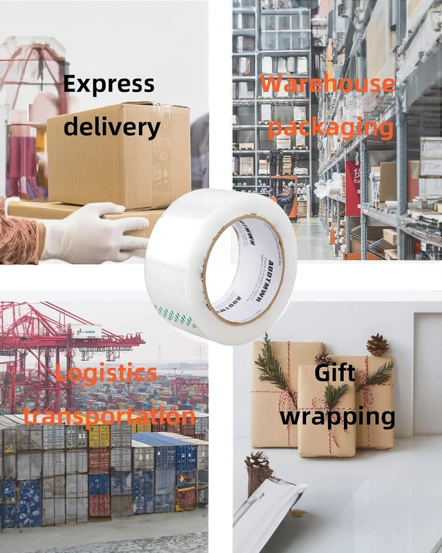 Alt view image 4 of 7 - AUDTMWH Packing Tape Refills, Clear, 1.88" x 60 yds, 2 Rolls