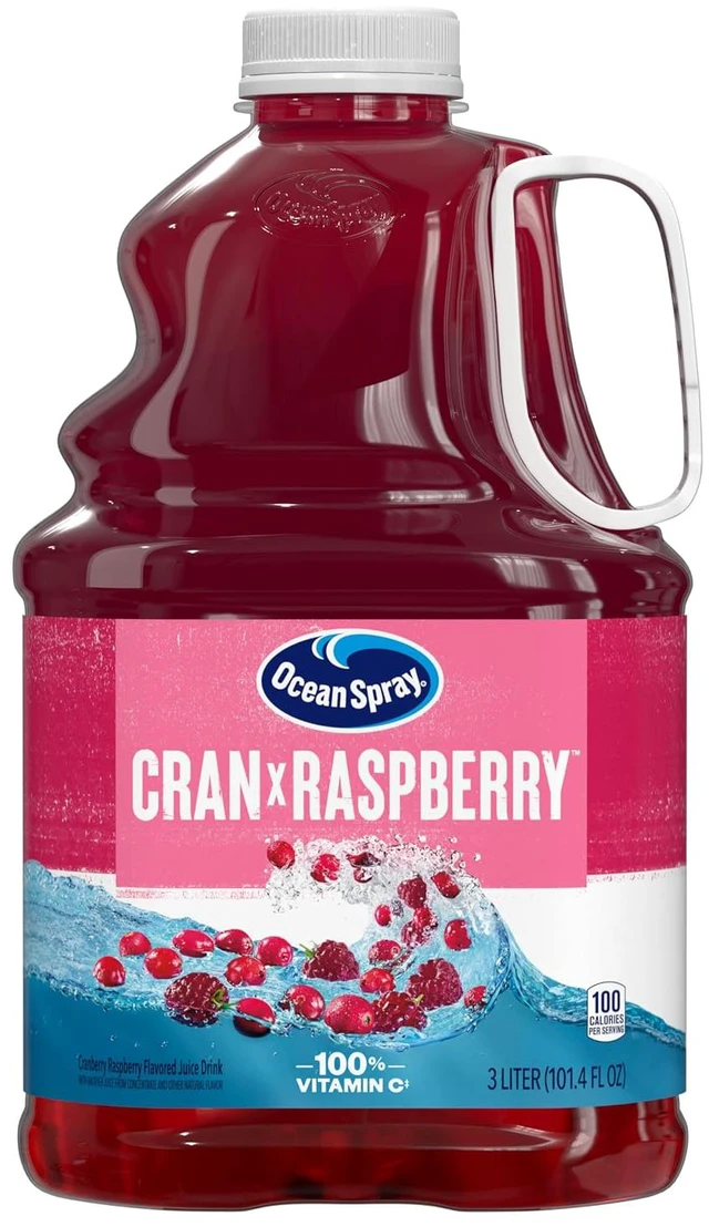 Main image of Ocean Spray® Cran-Raspberry® Cranberry Raspberry Juice Drink, 101.4 Fl Oz Bottle
