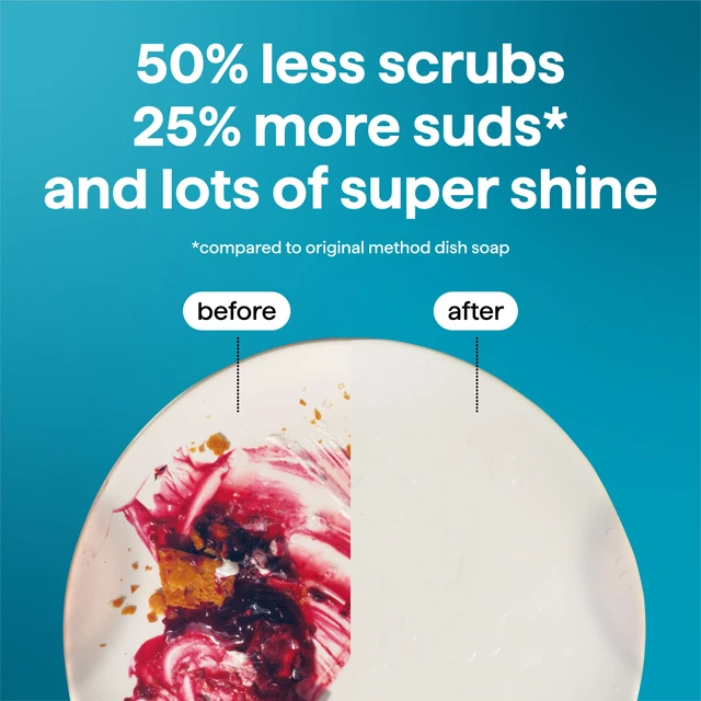 Alt view image 5 of 6 - method Super Shine Liquid Dish Soap, Dewy Daze Scented, 16 fl oz