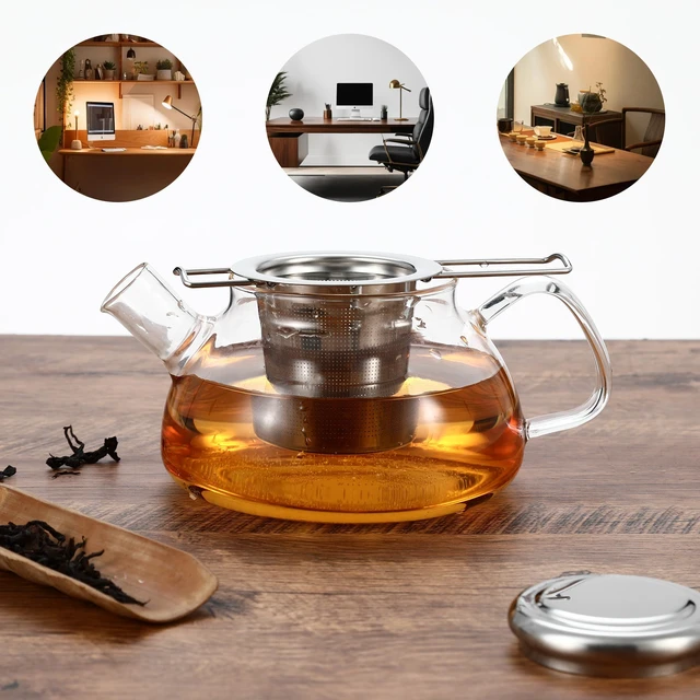 Alt view image 5 of 7 - Tea Infuser for Loose Leaf Tea, Stainless Steel Fine Mesh Strainer