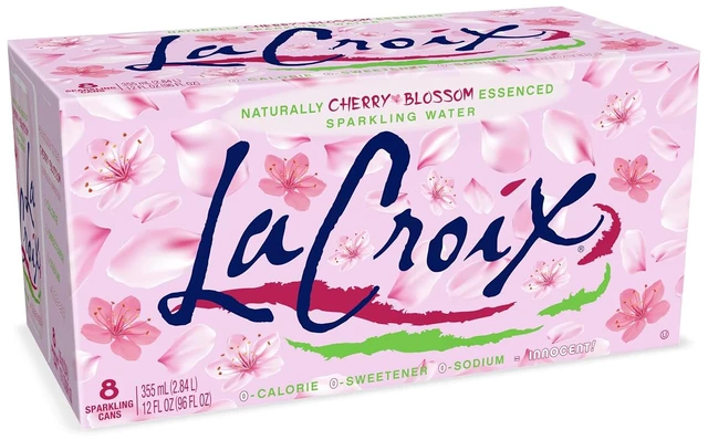 Main image of La Croix Sparkling Water, Cherry Blossom, 12 Fl Oz (pack of 8)