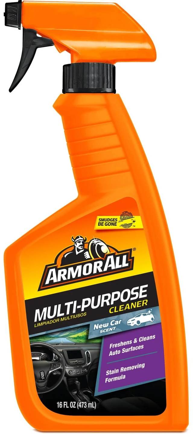 Main image of Armor All Multi-Purpose Car Cleaner Spray, New Car Scent, 16 Fl Oz