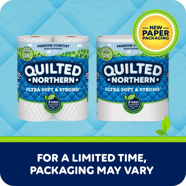 Alt view image 2 of 4 - Quilted Northern Ultra Soft & Strong Toilet Paper, 6 Mega Rolls