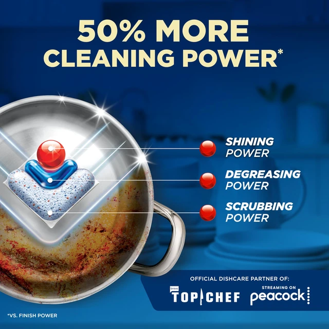Alt view image 5 of 6 - Finish Ultimate Quantum Dishwasher Pods, Dish Detergent, Fresh Scent, 70ct