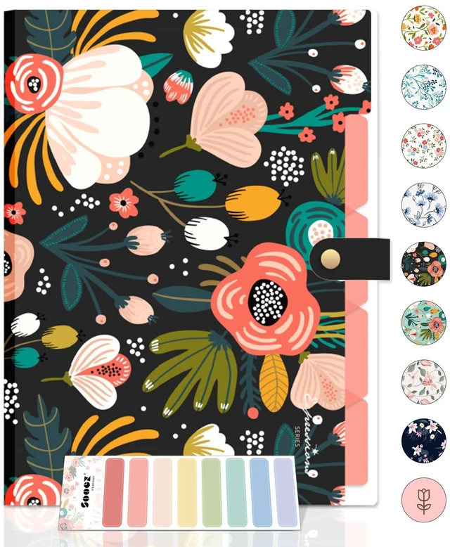 Main image of Sooez Expanding File Folders Organizer with 5 Pockets