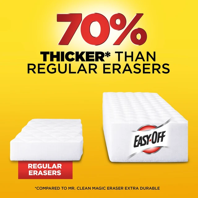 Alt view image 5 of 7 - Easy Off Heavy Duty Degreaser Cleaner, 2-in-1 Cleaning Pads, 5ct