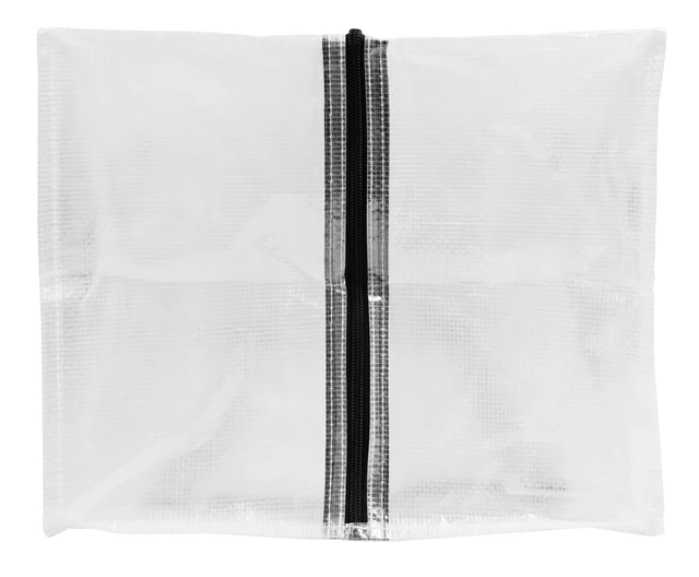 Alt view image 2 of 5 - Mainstays 20Gallon Heavy Duty Clear Storage and Moving Bag with Dual Handles and Backpack Straps