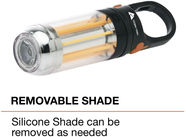Alt view image 5 of 6 - Ozark Trail 250-Lumen Rechargeable Camping Lantern with Flashlight