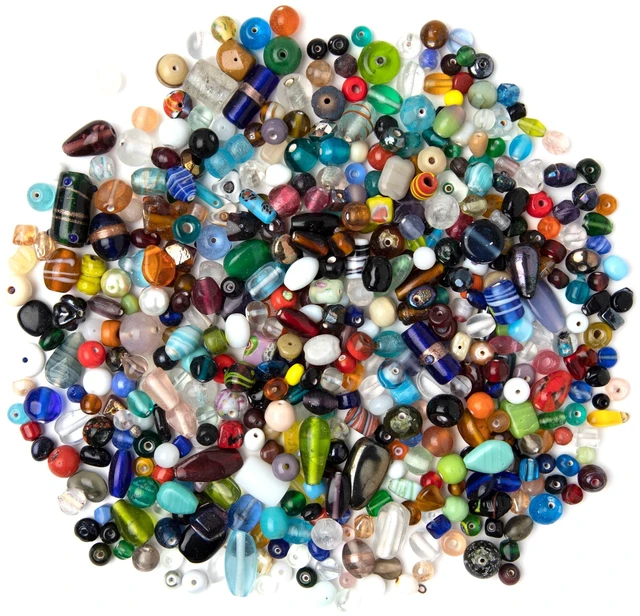 Main image of Cousin DIY 1300-Piece Multicolor Glass Bead Assortment for Jewelry Making
