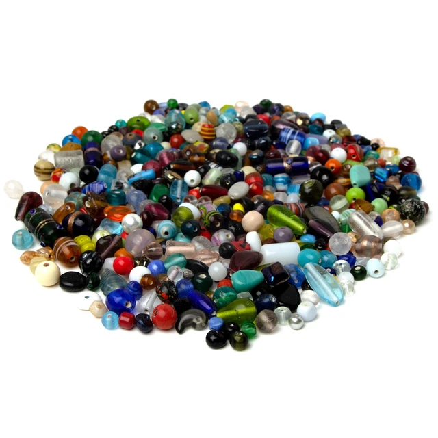 Alt view image 4 of 6 - Cousin DIY 1300-Piece Multicolor Glass Bead Assortment for Jewelry Making