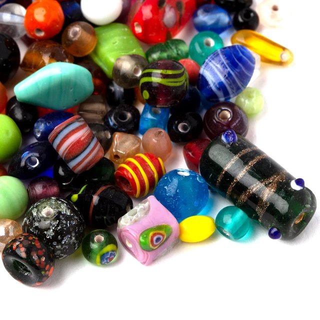 Alt view image 6 of 6 - Cousin DIY 1300-Piece Multicolor Glass Bead Assortment for Jewelry Making