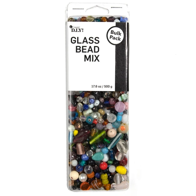 Alt view image 2 of 6 - Cousin DIY 1300-Piece Multicolor Glass Bead Assortment for Jewelry Making