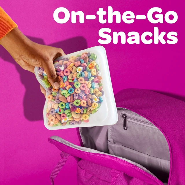 Alt view image 3 of 5 - Kellogg's Froot Loops Original with Marshmallows Breakfast Cereal, Mega Size, 23.7 oz, 12g Whole Grains