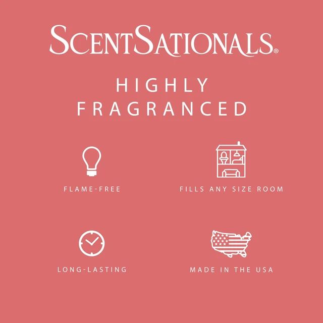 Alt view image 3 of 6 - (2 pack) Watermelon Sugar Scented Wax Melts, ScentSationals, 2.5 oz