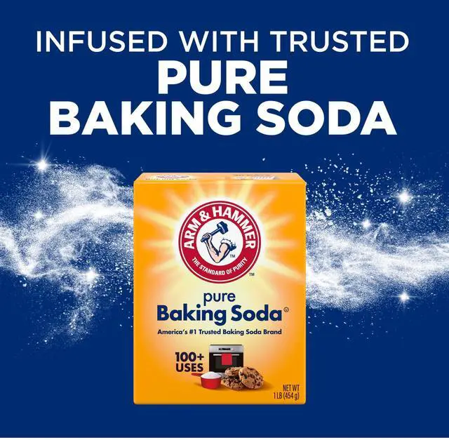 Alt view image 6 of 7 - ARM & HAMMER Plus OxiClean with Odor Blasters Liquid Detergent, Fresh Burst, 96.2 fl oz, 74 Loads