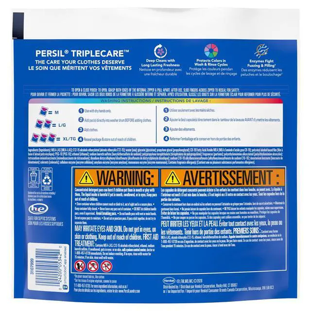 Alt view image 4 of 6 - Persil Ultra Pacs Deep Clean Laundry Detergent, Intense Fresh, 16 Count