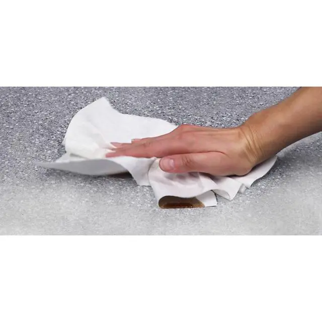 Alt view image 4 of 5 - ToolBox Professional White Rags: Multi-Surface Cleaning Disposable Towel, 1 Roll (55 Sheets/Roll)