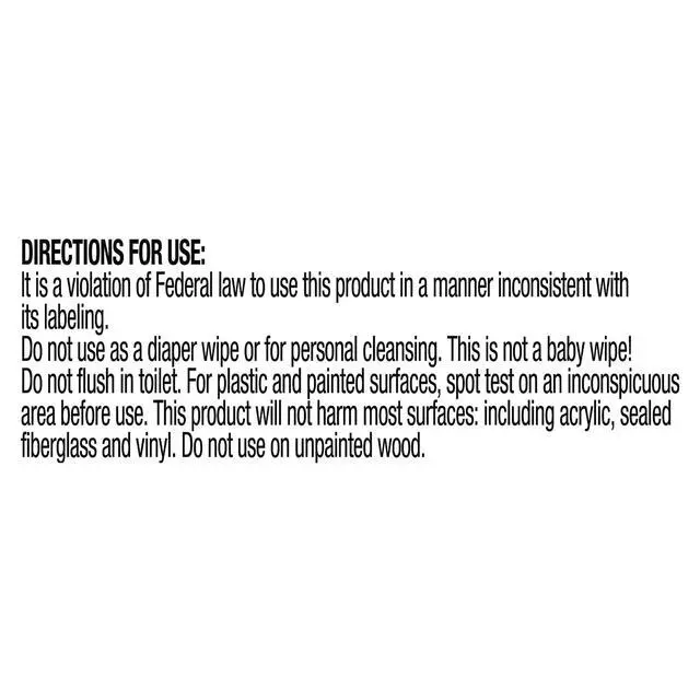 Alt view image 5 of 5 - Great Value Lemon Scent Disinfecting Wipes, 1 Lbs, 5.5 oz, 75 Count