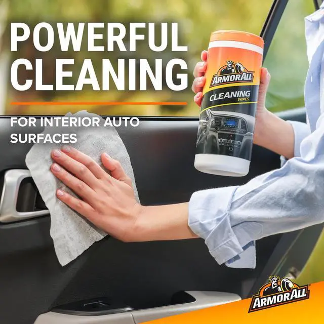 Alt view image 4 of 6 - Armor All Interior Car Cleaning Wipes, 30 Count