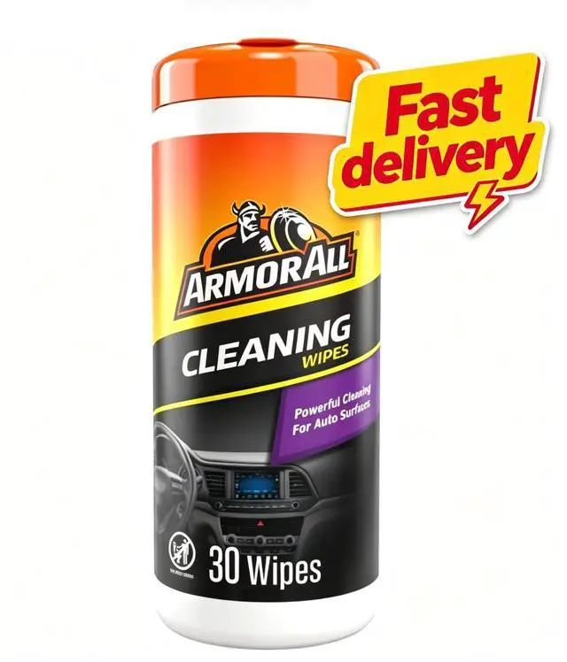 Main image of Armor All Interior Car Cleaning Wipes, 30 Count