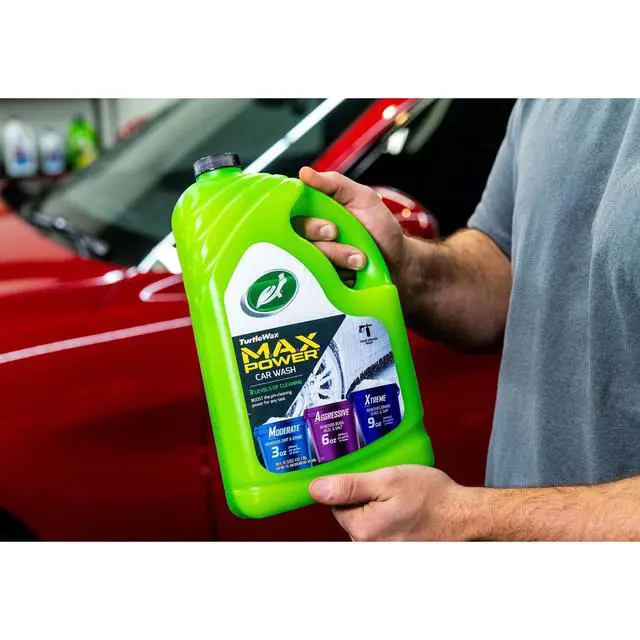 Alt view image 5 of 7 - Turtle Wax 50597 Max-Power Car Wash 3 Levels of Cleaning, 100 oz