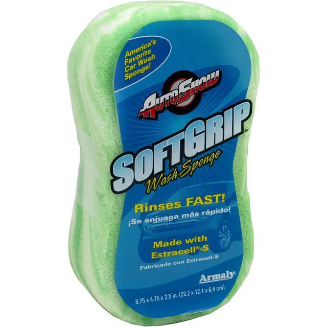 Alt view image 2 of 4 - (2 pack) AutoShow Estracell-S Exterior Wash Sponge Assorted Colors