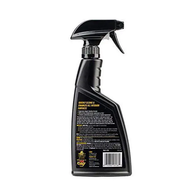 Alt view image 3 of 5 - Meguiar's Quik Interior Detailer Cleaner, Quick Detailer Spray Cleans and Refresh Car Interiors, Use on Plastics, Leather & Rubber, Dashboards, Trim in Cars, Trucks & SUVs - 16 fl oz Spray Bottle