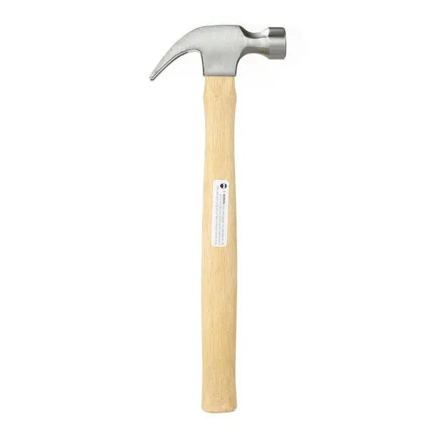 Alt view image 7 of 7 - Hyper Tough 7oz Wood Handle Claw Hammer with Smooth Face