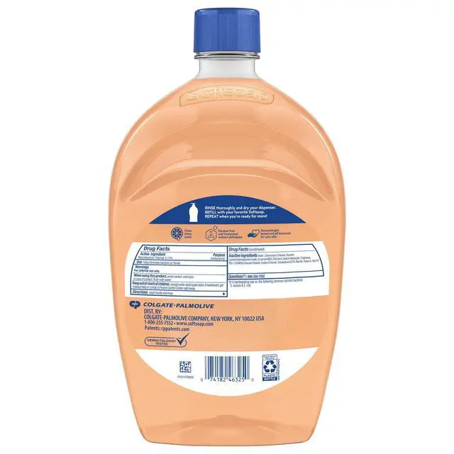 Alt view image 4 of 7 - Softsoap Crisp Clean Antibacterial Liquid Hand Soap with New Easy Pour Spout, 50 fl oz Refill Bottle