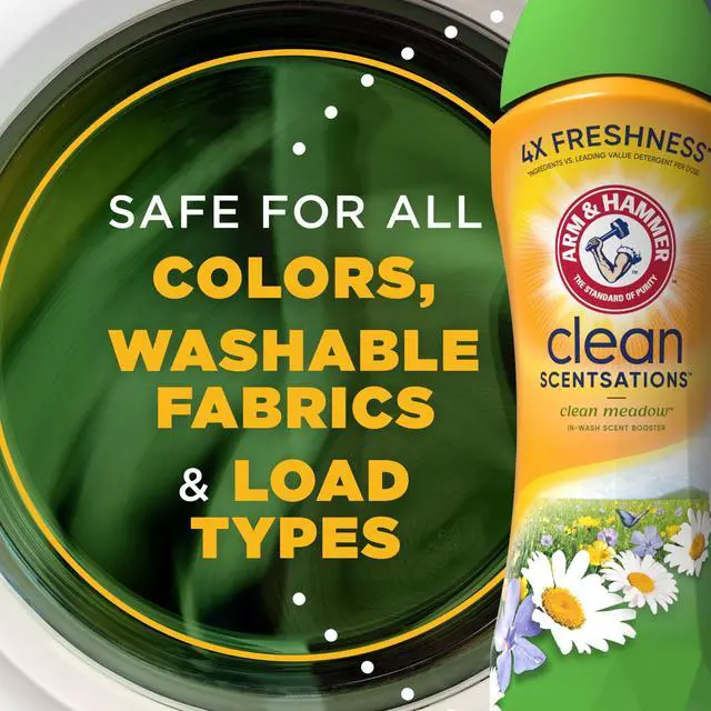 Alt view image 4 of 6 - ARM & HAMMER Clean Scentsations Scent Booster, Laundry Beads Alternative, Clean Meadow scent, 24 Oz