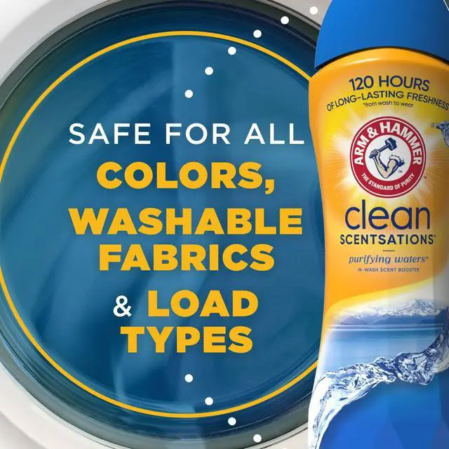 Alt view image 4 of 7 - ARM & HAMMER Clean Scentsations In-Wash Scent Booster, Laundry Scent Booster Purifying Waters scent, 24 Oz