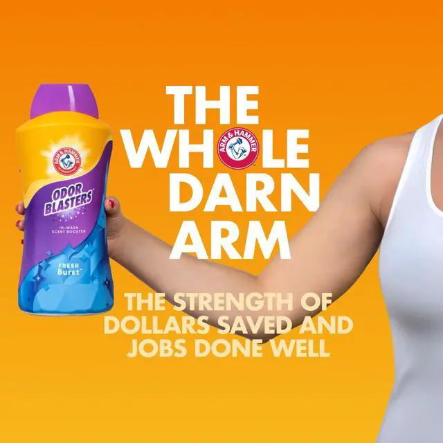 Alt view image 2 of 6 - ARM & HAMMER Odor Blasters Fresh Burst In-Wash Laundry Scent Booster, 24 oz Bottle