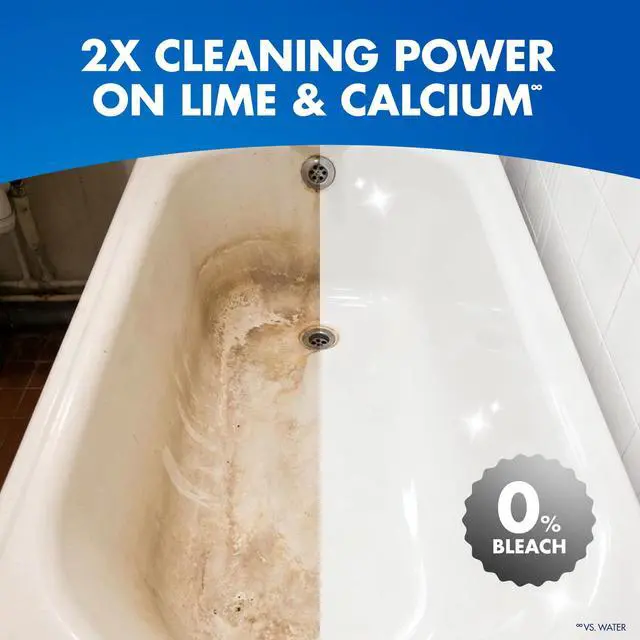 Alt view image 2 of 7 - Lysol Power Limescale Remover Bathroom Cleaner Spray, Hard Water Stain Remover, Disinfecting Multipurpose Cleaner, 0% Bleach, Atlantic Fresh Scent, 32 fl oz
