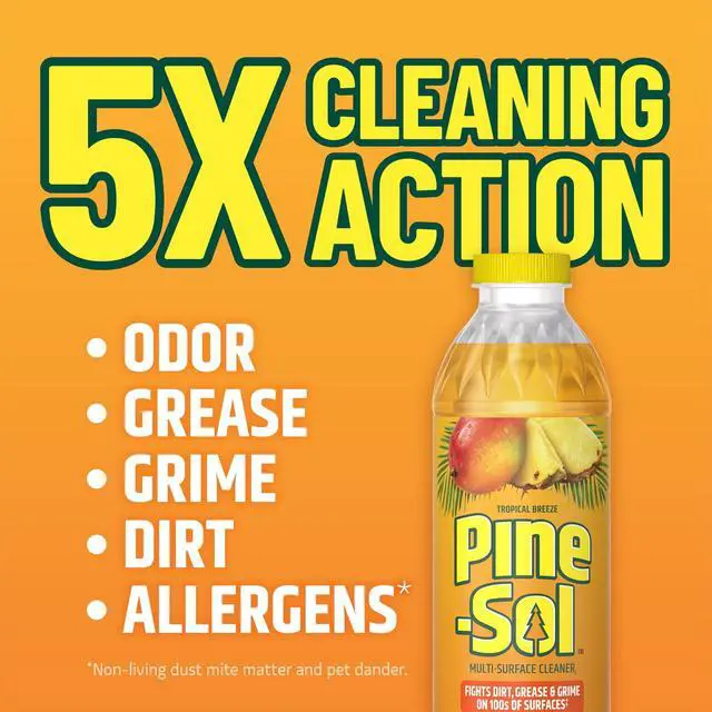 Alt view image 6 of 7 - Pine-Sol Multi-Surface All Purpose Cleaner, Tropical Breeze, 48 fl oz