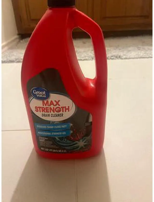 Alt view image 5 of 5 - Great Value Drain Clog Remover, Unscented, 80 fl oz