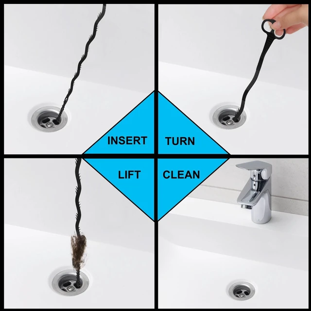 Alt view image 3 of 7 - Dr. Rooter 20" Drain Snake with 46 Trap Spikes, Non-Toxic & Reusable, 2 Pack