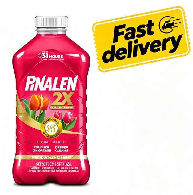 Main image of Pinalen 2X Max Aromas Household All Purpose Cleaner - Floral Delight Scent, 56 fl oz Size Bottle