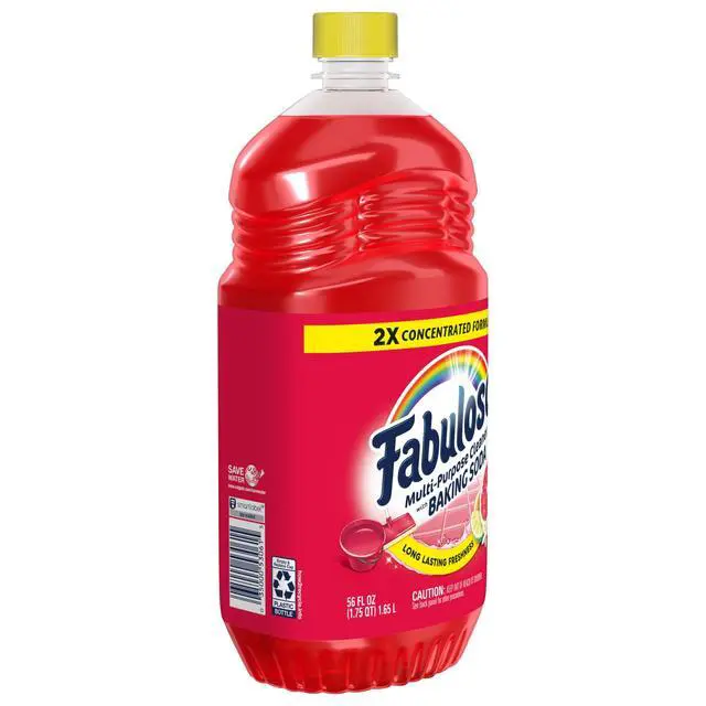 Alt view image 6 of 6 - Fabuloso 2X Multi-Purpose Cleaner with Baking Soda, Citrus and Fruits Scent, 56 fl oz