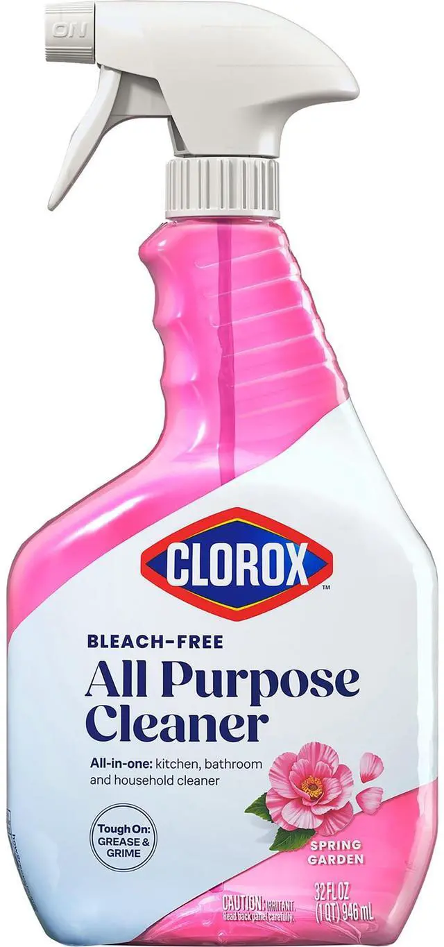 Alt view image 7 of 7 - Clorox Bleach-Free All Purpose Cleaner, Spring Garden, 32 fl oz