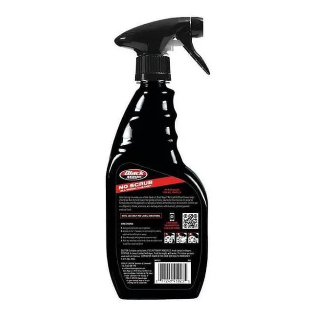 Alt view image 5 of 5 - Black Magic No Scrub All Wheel Cleaner 23 oz - BM41023W
