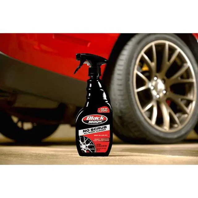 Alt view image 4 of 5 - Black Magic No Scrub All Wheel Cleaner 23 oz - BM41023W