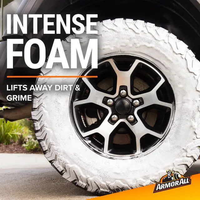 Alt view image 6 of 7 - Armor All Tire Foam, Car Cleaning Foam, Wheel and Tire Cleaner - 20 oz